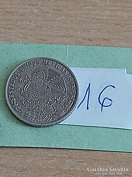Mexico mexico 20 centavos 1974 copper-nickel, francisco i. Madero 16