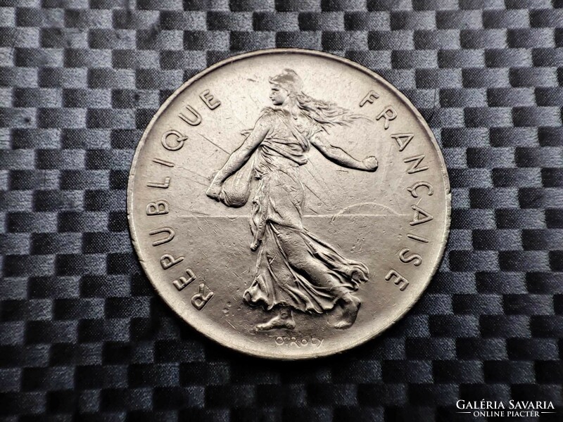 France 5 francs, 1975