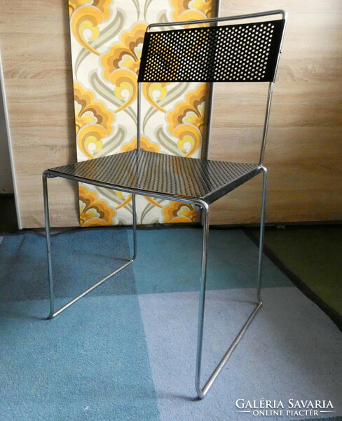 6 Postmodern chairs designed by niels jørgen haugesen (Denmark, 1936-2013) for the magis company.