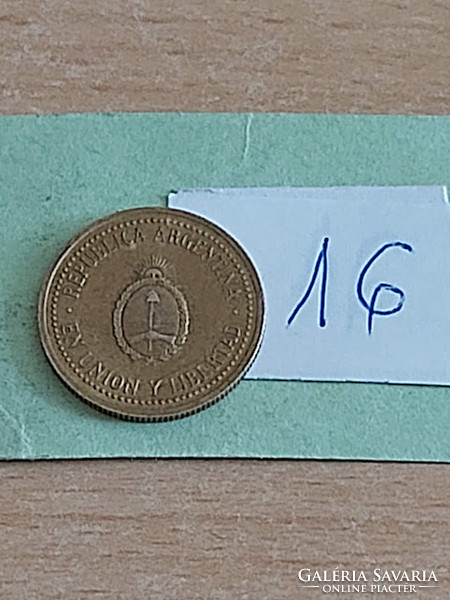 Argentina 10 centavos 1992 aluminum bronze 16