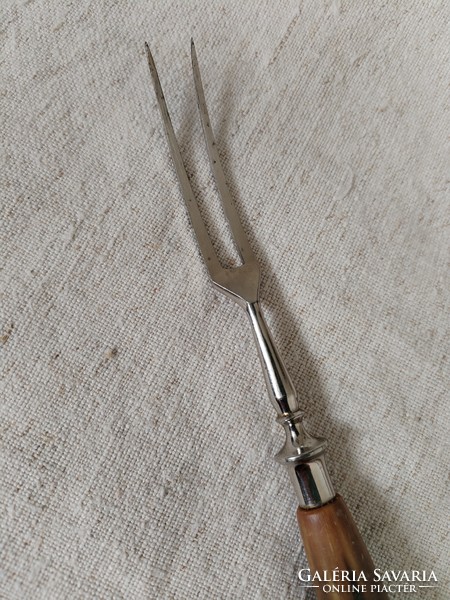 Knife and fork - g.Felix/ hunter in interior - with horn handle
