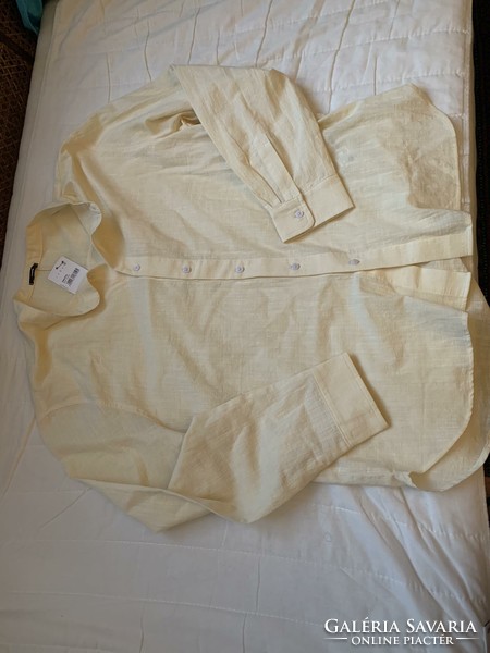 New tenezis cotton men's shirt size L