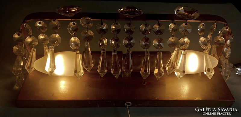Kristaly wall lamp hollywood regency negotiable design