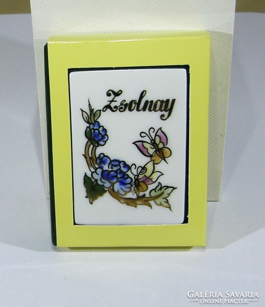 Zsolnay mini book - in English - limited edition of 1000