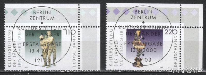Ívszéles Német 1125 Mi 2107-2108     3,50 Euró