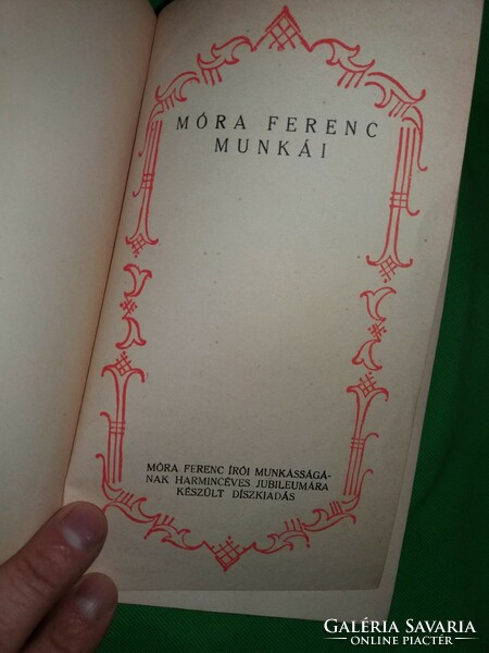 1933. Móra Ferenc :Nádihegedű könyv REGÉNY képek szerint GENIUS