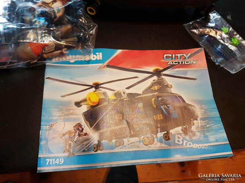 Playmobil 71149 City Action – SWAT Team Mentőhelikopter Új
