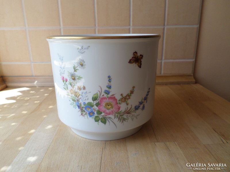 Gerold Bavarian porcelain flowerpot