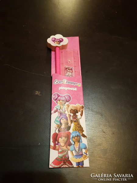 Playmobil everdreamerz pencil and ruler set new