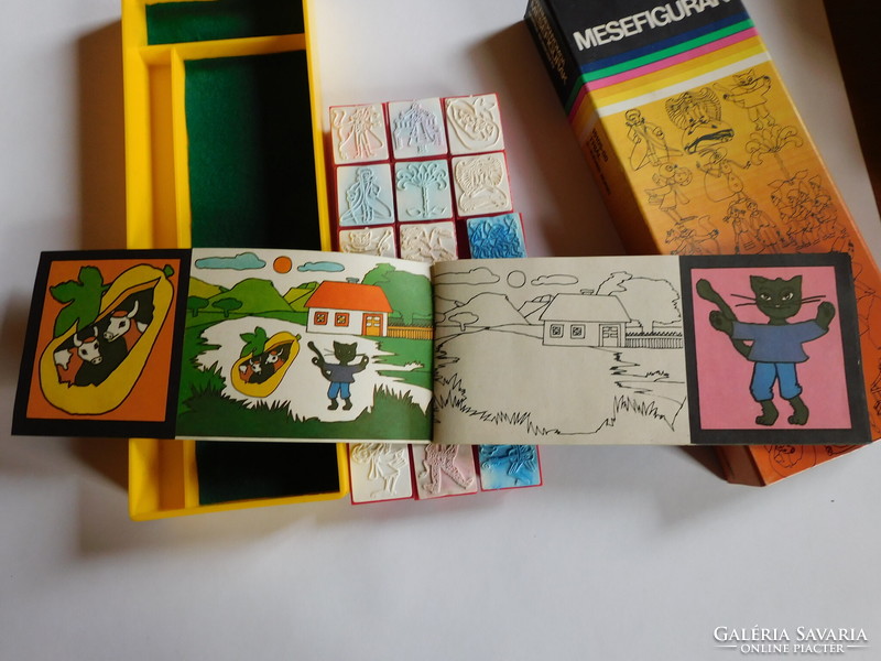 Retro gyereknyomda Szyksznian Wanda grafikáival - Mesefigurák