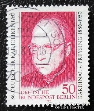 BB624p / Németország - Berlin 1980 Katolikusnap bélyeg pecsételt