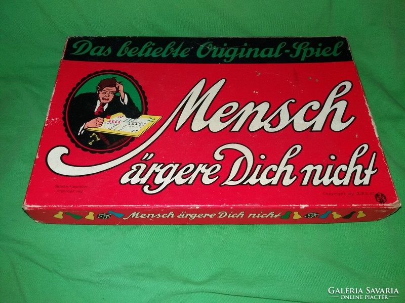 Vintage német nagyon ritka KI NEVET A VÉGÉN ? társasjáték 2 pálya 2 opció a képek szerint