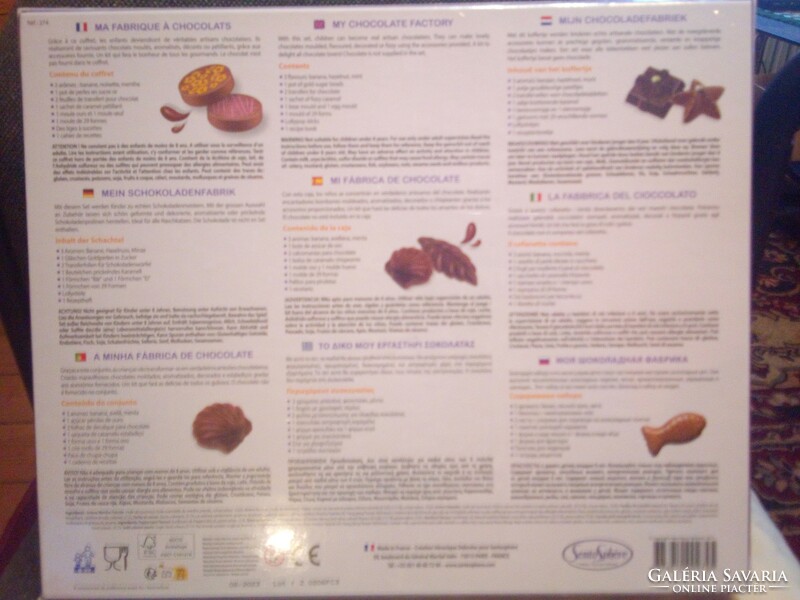 Csokoládé készítő műhely - Sentosphere szett Bontatlan csomagolás