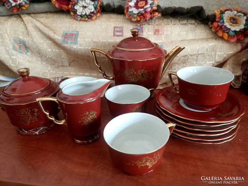 Zsolnay coffee set with elf ears, as a replacement!