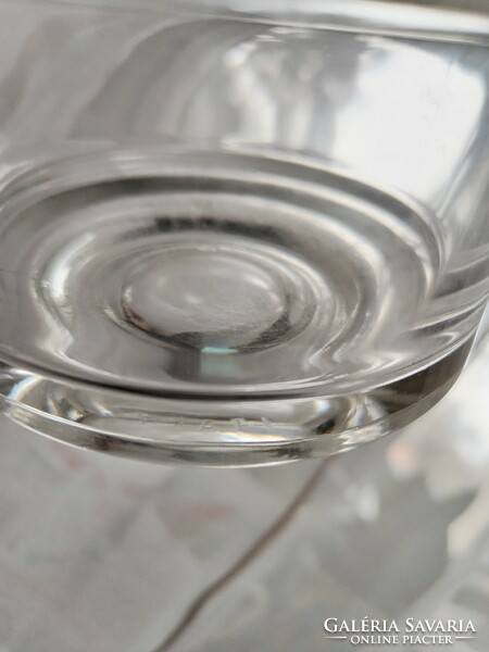 Üveg csésze, pohár - Bauhaus jelleggel