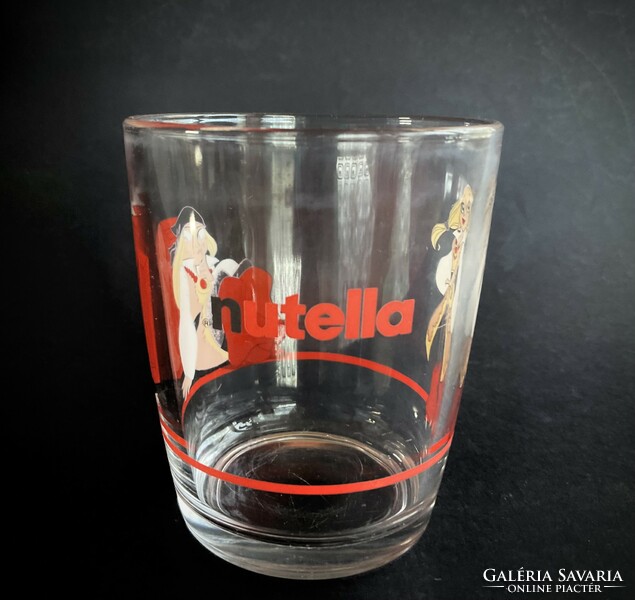 Nutella cup Glass cup with Nutella inscription