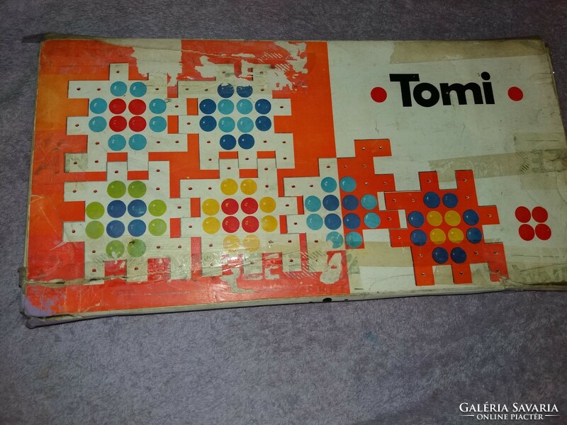 Old Tom - picture puzzle / amoeba board game trial in good condition according to the pictures