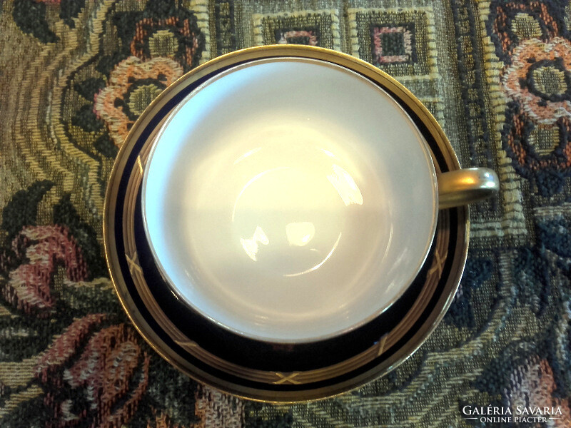 Wonderful antique - French le rosey xi rue de la paix tea cup + base - art&decoration
