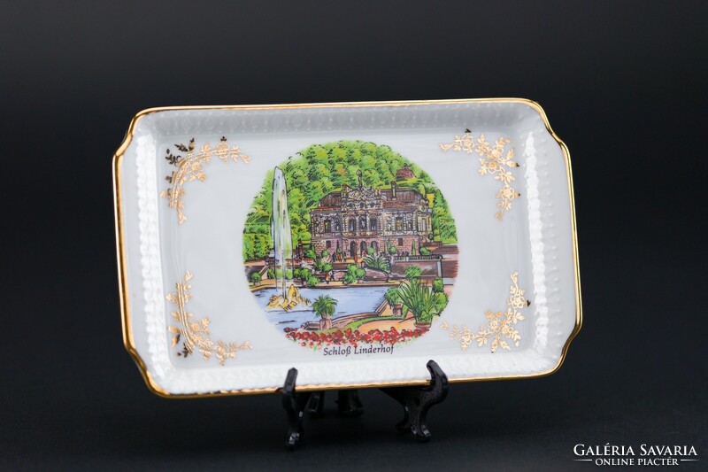Kunst palette regnitzlosau germany porcelain small bowl, tray