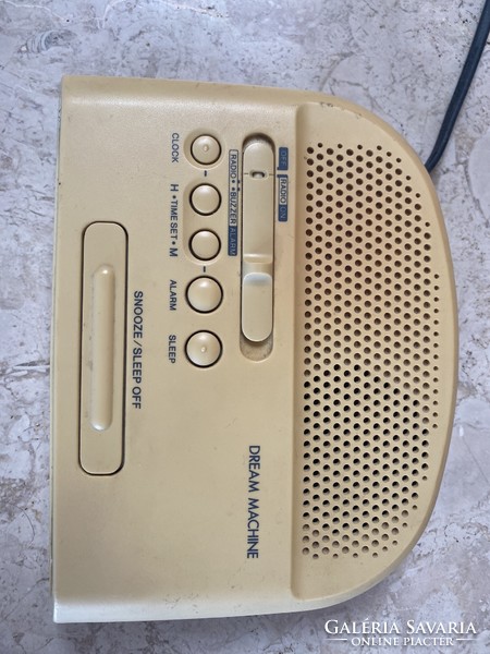 Sony dream machine icf 290 retro rádiós ébresztő óra