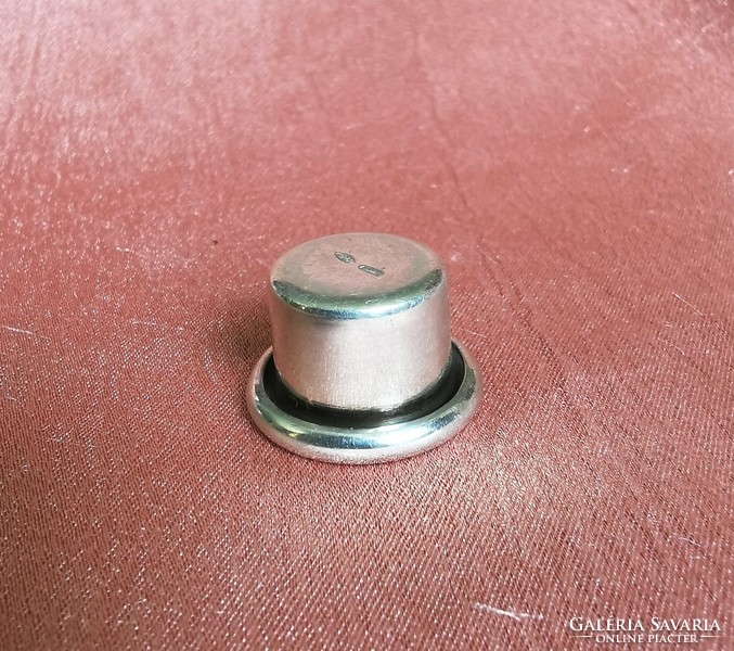 Silver miniature cylinder