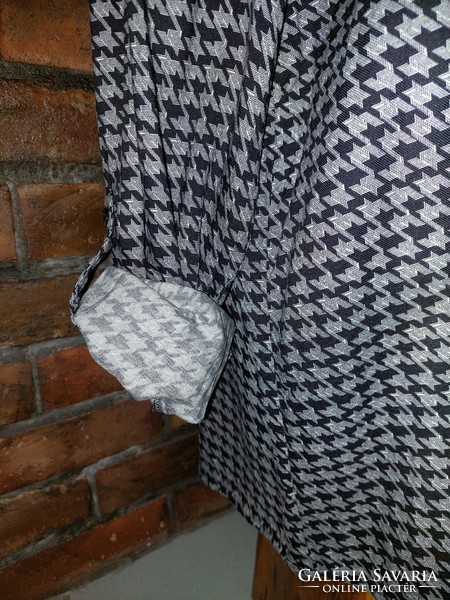 Next houndstooth pattern women's shirt/blouse uk18