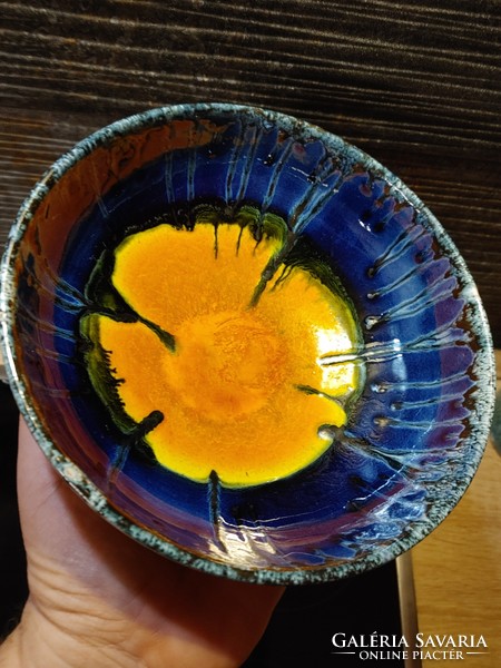 20 Cm, ceramic bowl, handmade...Made by Mónica Labcz