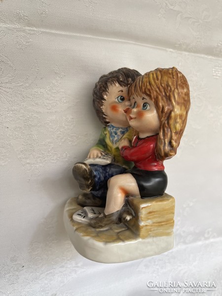 Hummel-Goebel is a very rare beautifully painted couple in love.
