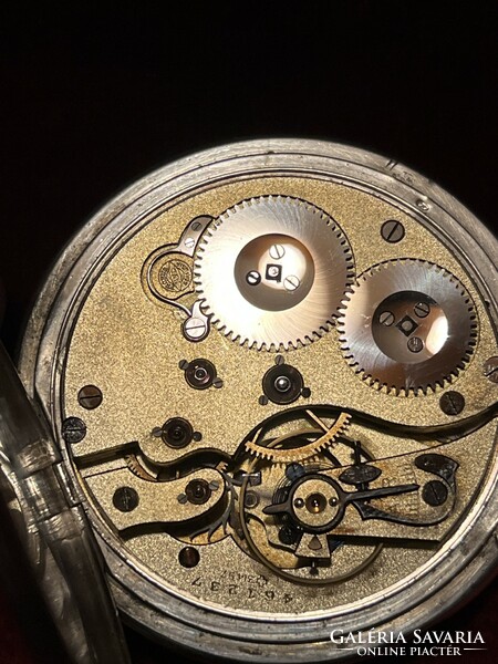 Antique Schaffhausen /1900/ silver /800/ pocket watch!! It weighs 80 grams