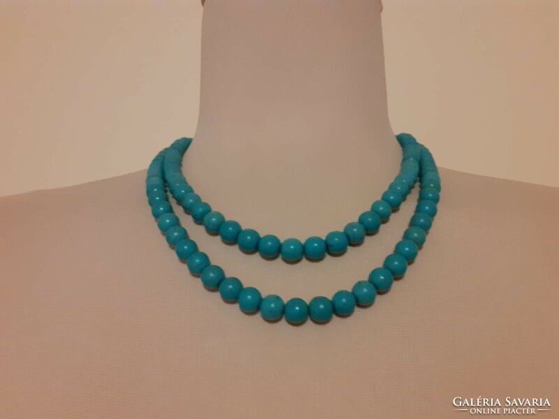 Turquoise necklace and bracelet