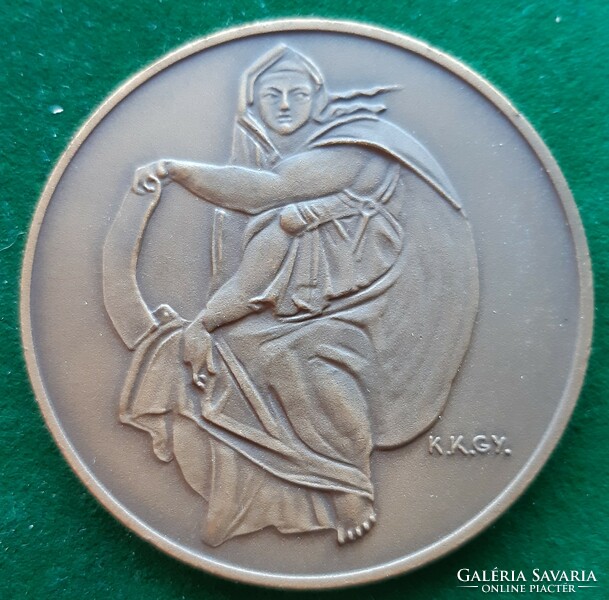 Gyula Kiss Kovács: Michelangelo, bronze medal
