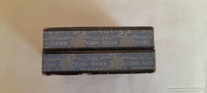 Box of old nib carl kuhn 6x4.5x2.5cm