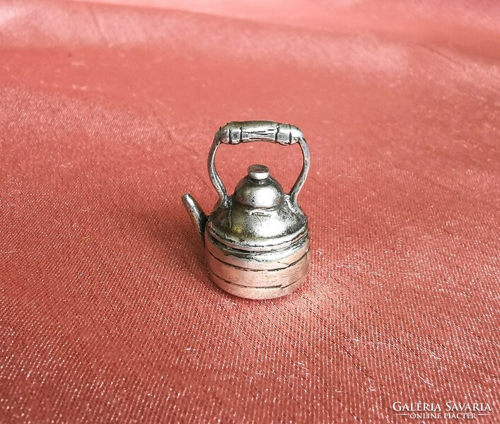 Silver miniature teapot