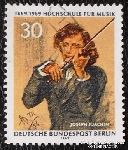 BB347p / Németország - Berlin 1969 Zeneművészeti Szakközépiskola bélyeg pecsételt