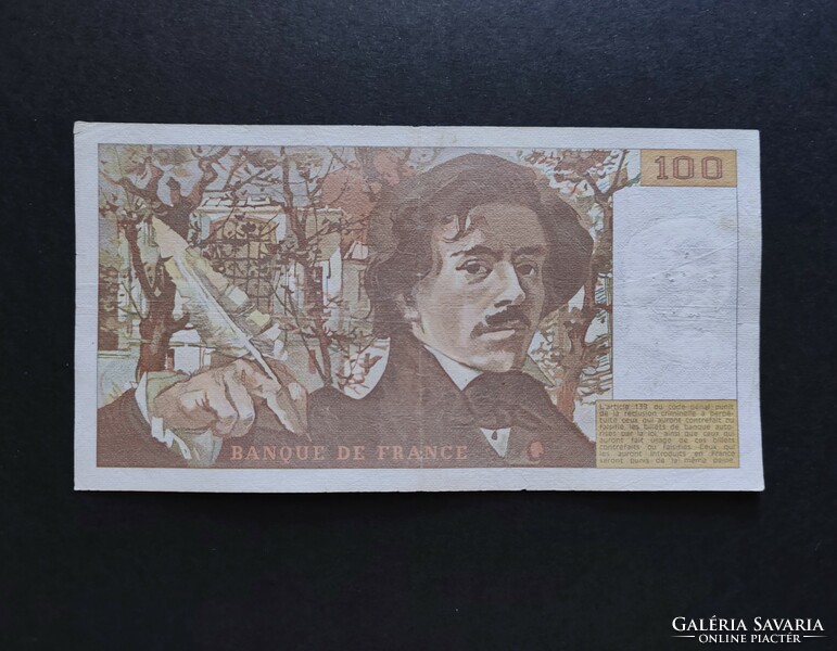 Franciaország 100 Francs / Frank 1984, F+