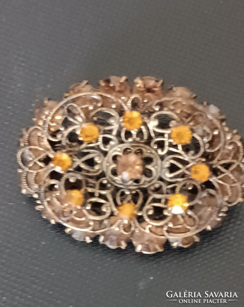 Brooch, gold-plated from the 1900s