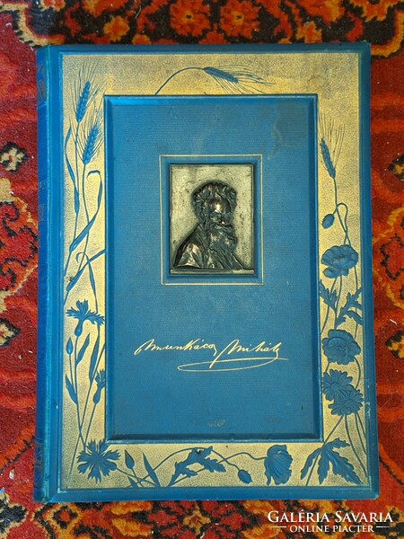 Extra collector's condition! 1898 First edition of the life and works of the iconic worker Mihály Munkácsy from Malonyay