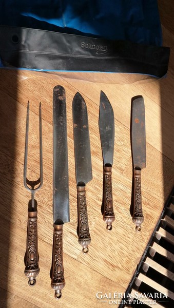 Solinger old 5 piece knife set