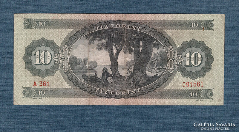 10 Forint 1960 Ritka VF