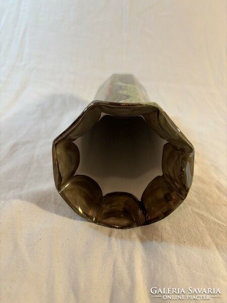 Porcelán váza Aszalós jelzéssel