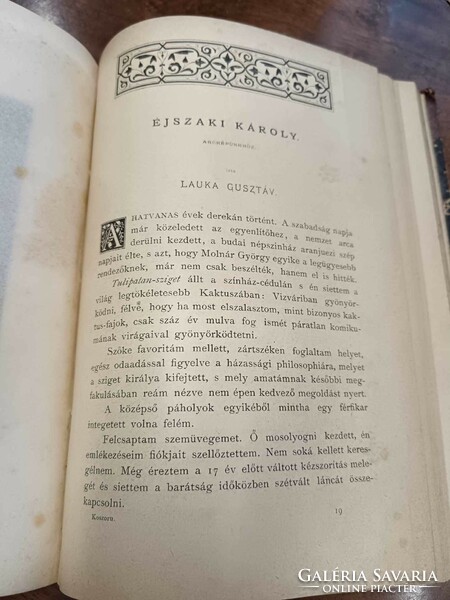 Koszoru - a Petőfi-társaság havi közlönye. - 1881-es 5. kötet, szerkesztette: Szana Tamás