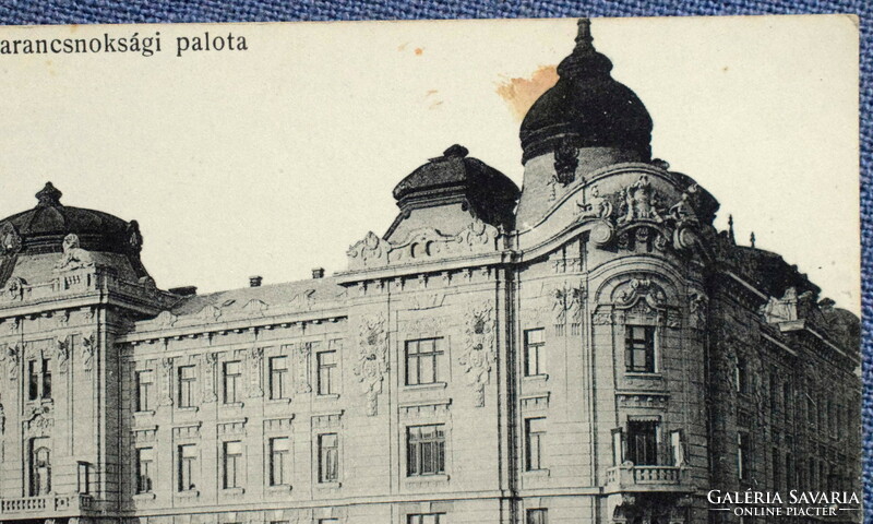 Kassa - antique photo postcard - corps headquarters palace