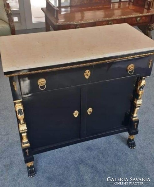 Empire antique chest of drawers