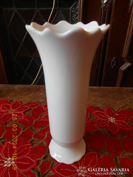 White vase by Zsolnay