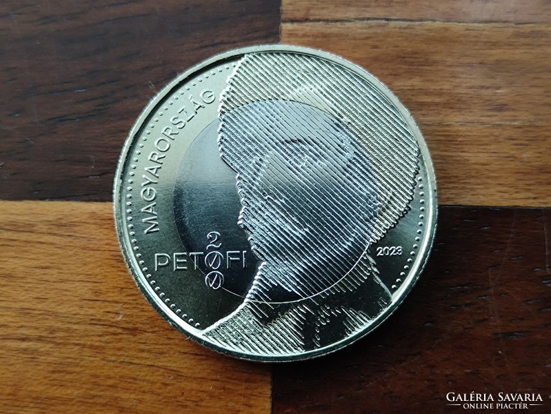 Sándor Petőfi born 200 years ago 200 HUF coin from Rolni 2023