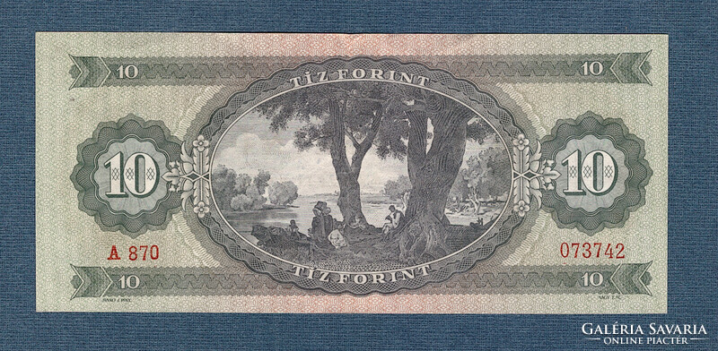 10 Forint 1960 EF Gyönyörű ropogós