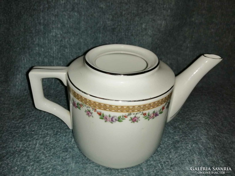 Antique Zsolnay porcelain spout, jug (a12)