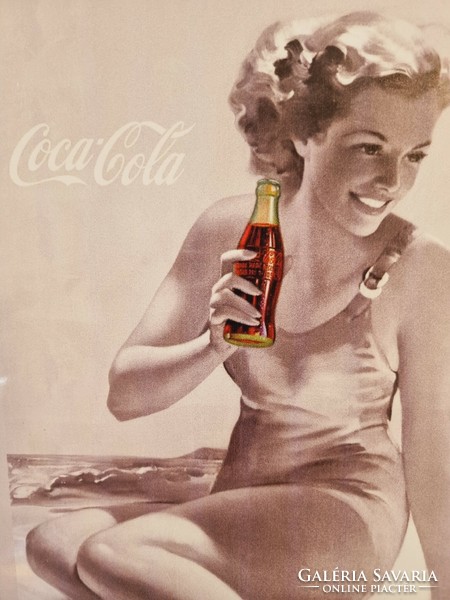 Coca - Cola dekorációs  Vintage fém tábla ÚJ! (13)