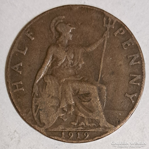 1919. Anglia V. György (1910-1936) 1 Penny (1559)