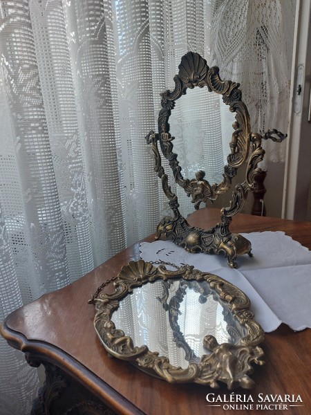 Romantic vanity mirrors